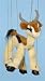 Exotic Animal (Gazelle) Small Marionette (B395)