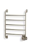 Warmrails Hardwire/Softwire Regent Wall Mounted Towel Warmer and Drying Rack, Satin Nickel
