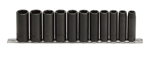 Allen 11-Pc. 3/8in.-Drive Metric Deep Well Socket Set
