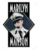 Aufkleber Marilyn Manson Offizier