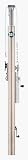 Master Upright Post With Winch for the Master Telescopic Volleyball Court System from Gared - One U