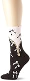 Betsey Johnson Womens Zip Me Up In Your Love Crew
