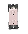 Leviton Renu Tamper-Resistant Outlet RER15-FP, 15A-125VAC, in Fresh Pink Lemonade