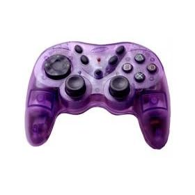 PlayStation 2 Turbo Shock Controller Clear Purple