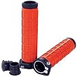 Fly Racing Grip Lock Grips - Black/Red