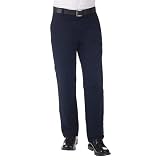 Cherokee Ultimate Flat-Front Khaki Pants - Navy