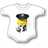 Smiley Police Baby Ultrasoft Onesie