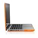 TOP CASE - 2 in 1 Signature Bundle Rubberized Hard Case and Keyboard Cover Compatible Old Generation MacBook Pro 15