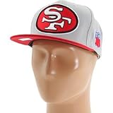 MITCHELL & NESS SNAPBACK 2 TONE BIG LOGO NFL SAN FRANCISCO 49ERS RED/GRAY