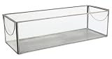 HomArt Pierre Metal and Glass Terrarium Tray