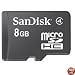 SanDisk 8GB microSDHC Card (SDSDQ-8192, Bulk Package)