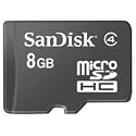 SanDisk 8GB microSDHC Card CLASS 2 (SDSDQ-8192, Bulk Package)