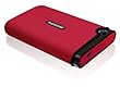 Transcend StoreJet 500 GB externe Festplatte (6,4 cm (2,5 Zoll), HDD, USB 2.0) rot