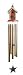 Kitchen & Housewares : Avant Yarde 38-Inch Barn Star Bird House Style Wind Chime