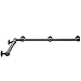 Jaclo G70-12-60-IC-EB - G70 12" x 60" Inside Corner Grab Bar