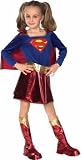 Kid's Super Girl Costume (Size:Medium 8-10)