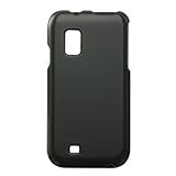Premium Rubberized Crystal Snap-on Case Cover for Samsung Fascinate - Black ....