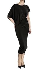 Belted Ankle Length Chiffon/Viscose Evening Dress/Tunic 