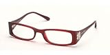 Authentic MIU MIU Eyeglasses 03DV Color RED / WHITE