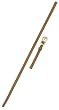 Opex - BR772GP - Bracelet Cuir Beige - Pour modèle Collection Ballerine