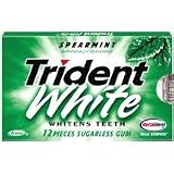 Trident White Spearmint Sugarless Gum - 12 X 12 Pack