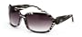 Black Flys Fly Girls RHYME Womens Sunglasses Grey Stripe with Grey Lenses