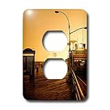 Coney Island - Coney Island Boardwalk - Light Switch Covers - 2 plug outlet cover