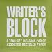 "WRITER'S BLOCK" Note Pad by Bob's Your Uncle
