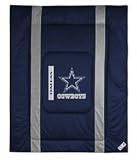 Dallas Cowboys Sideline Jersey Bed Comforter NFL