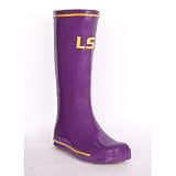 Fanshoes Women's Louisiana State University Rubber Boot