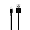 iProtect Premium Lightning USB Datenkabel / Ladekabel / Connector Zubeh�r f�r iPhone 5 Adapter iPhone 5G iPod Touch 5G iPod Nano 7G iPad Mini iPad 4 - 8 Pin Anschluss - SCHWARZ / black