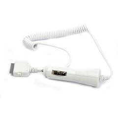 Logotrans KFZ Ladekabel 12V/24V f�r Apple iPhone 3G / 3Gs wei�