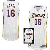 Adidas Los Angeles Lakers Pau Gasol Limited Edition Authentic Boxed Alternate Jersey 3Xlt