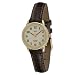 Timex Womens Brown Watch With White Dial