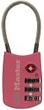 Master Lock 4688DPINK Breast Cancer Research Foundation TSA Resettable Travel Lock, Pink