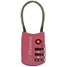 Master Lock 4688DPINK Breast Cancer Research Foundation TSA Resettable Travel Lock, Pink