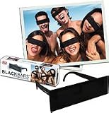 Black Bars Novelty Sunglasses by
