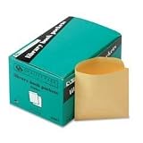 Quality Park 62273 Quality Park Library Book Card Pockets w/Ungummed Backs, Cameo Buff, 250/Bx