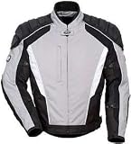 TOURMASTER/CORTECH FSX MOTORCYCLE JACKET SILVER/BLACK SIZE:XLG