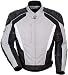 TOURMASTER/CORTECH FSX MOTORCYCLE JACKET SILVER/BLACK