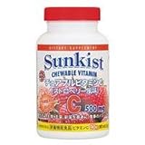 サンキスト チュアブルビタミンC ストロベリー風味 90粒