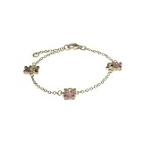 Eve's Addiction Children's Gold Vermeil Teddybear Bracelet - Clearance Final Sale