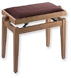 Stagg - PB40 MP M V/BR - maple bench mat+br velvet top