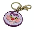 Pink Panther Rubber Key Chain