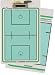 Sporting Goods : Dry Erase Coaching Board (Lacrosse)