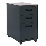 Alera PA532823BL - Three-Drawer 28-1/4h Black