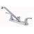 Danze D413011 Melrose Double-Handle Kitchen Faucet with Lever Handle, Chrome