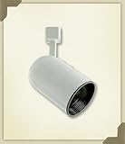 IMAGE OF Quorum 7205-06 Round Back Cylinder(R20), White Finish
