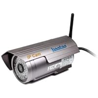 Hootoo Outdoor Waterproof Wireless/wired Ip Camera with Night Vision and Motion Detection Alarm, Apple Mac and Windows Compatible, Silver