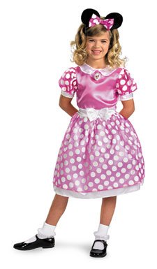 Clubhouse Pink Minnie Mouse Classic Costume